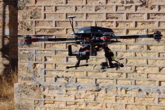 Type de drone utilisé pour les expérimentations - Image en taille réelle, .PNG 2,88Mo fenêtre modale